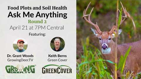 Food Plots for Deer and Turkey: Ask Me Anything with Grant Woods and Keith Berns