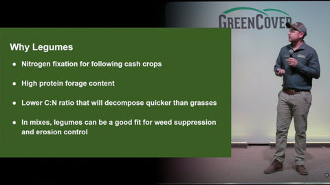 Legume Species for Cover Crop Mixes: What Each One Does