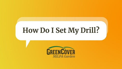 How to Set Your Drill for Milpa Seed Mixes