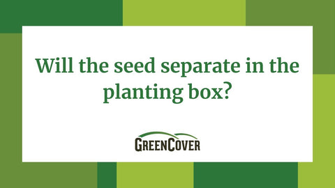 Will Your Cover Crop Seeds Separate in the Drill?