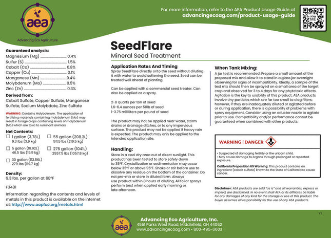 AEA's SeedFlare (NOP Compliant)