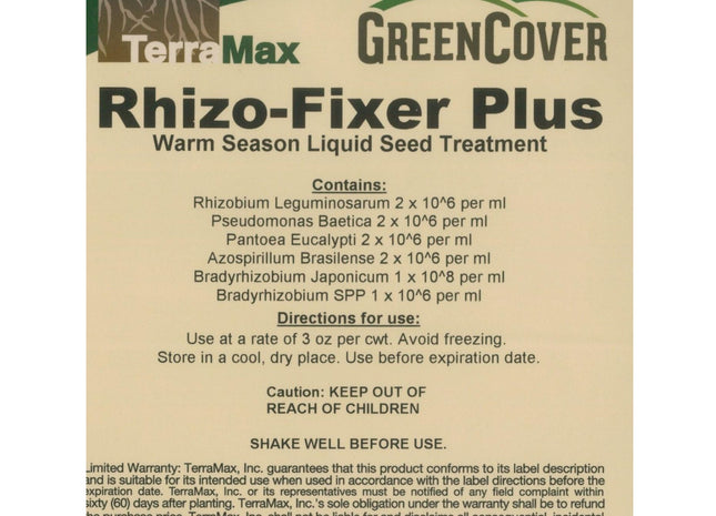 Warm Season Liquid Rhizo-Fixer Plus Inoculant